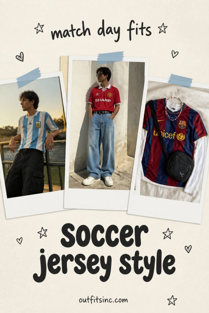 15 Fun Soccer Jersey Outfit Men for the Match