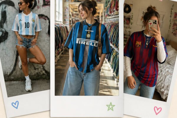 12 Cool Retro Soccer Jersey Outfit Aesthetic to Style