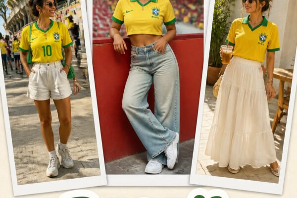 25 Best Brazil Soccer Jersey Outfit Women You Will Love