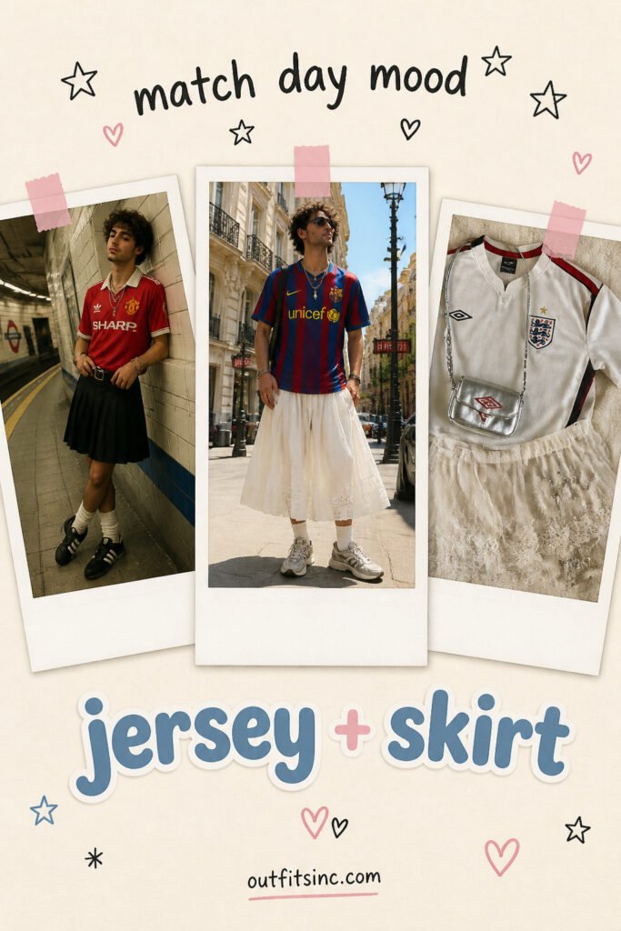 15 Cool Soccer Jersey And Skirt Outfit Men for the Match