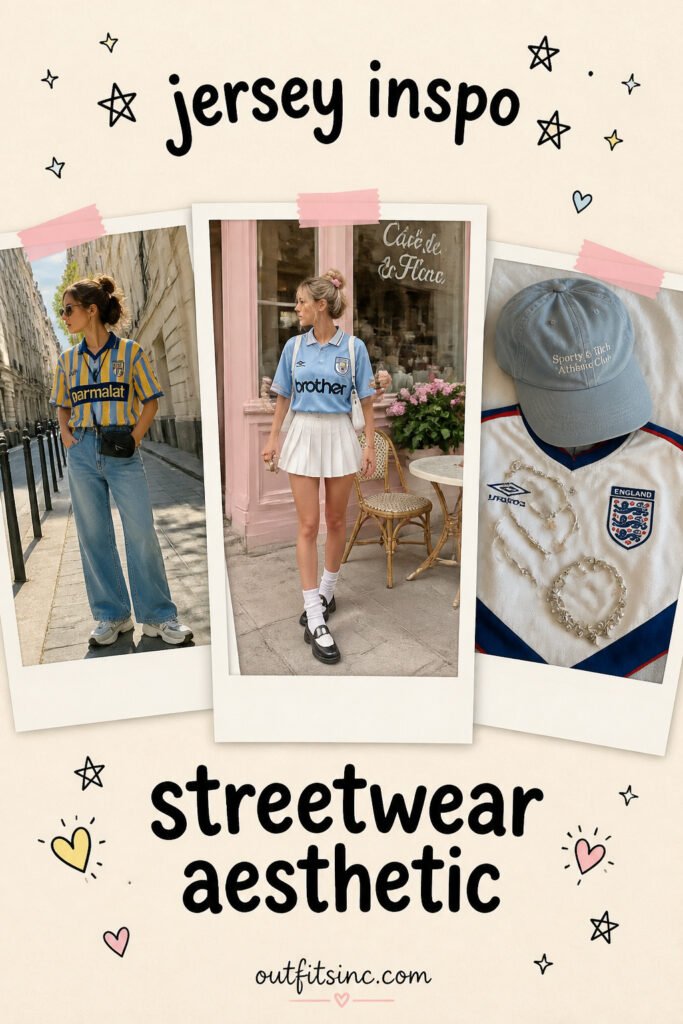 25 Best Soccer Jersey Outfit Streetwear Aesthetic to Style